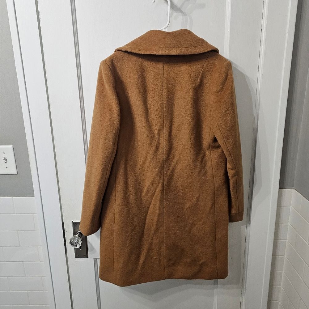 NWT Talbots Wool Blend  Coat, Sz 6, Carmel Color - Picture 5 of 5